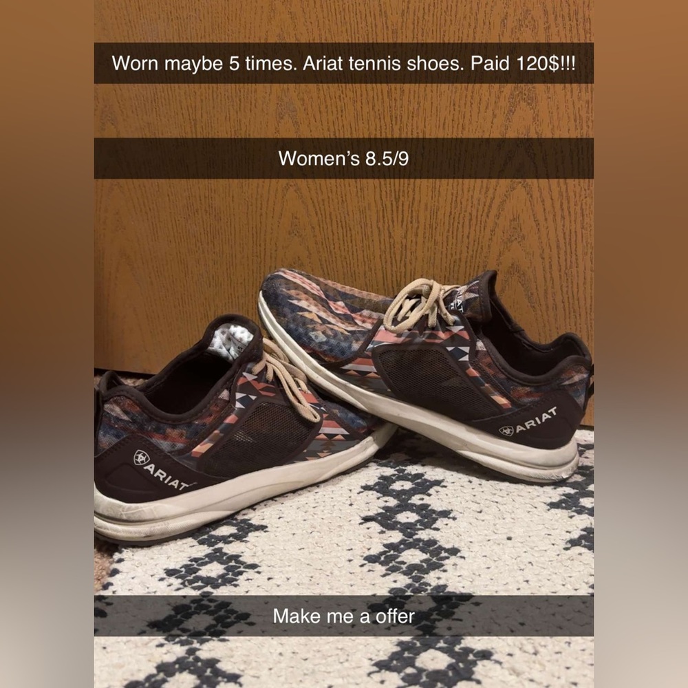 Ariat tennis shoes